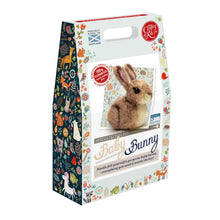 Load image into Gallery viewer, Baby Bunny Needle Felting Craft Kit
