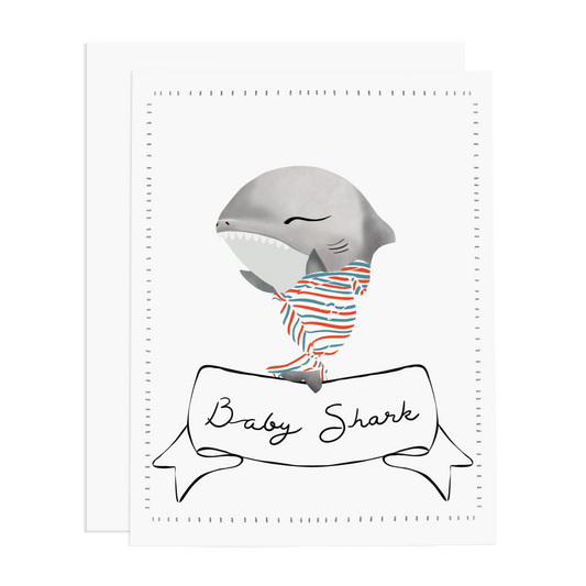 Baby Shark Greeting Card