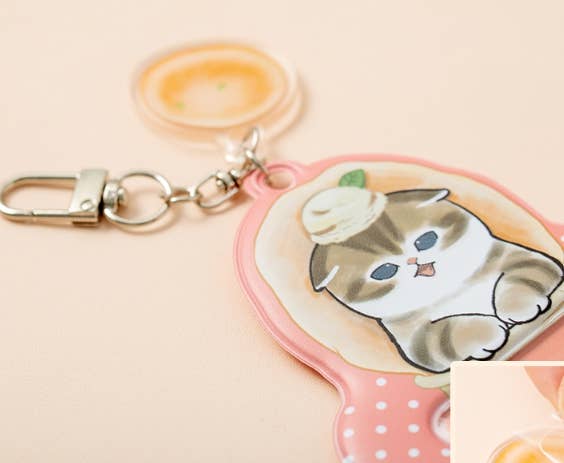 Mofusand Photo Card Multi Keyring
