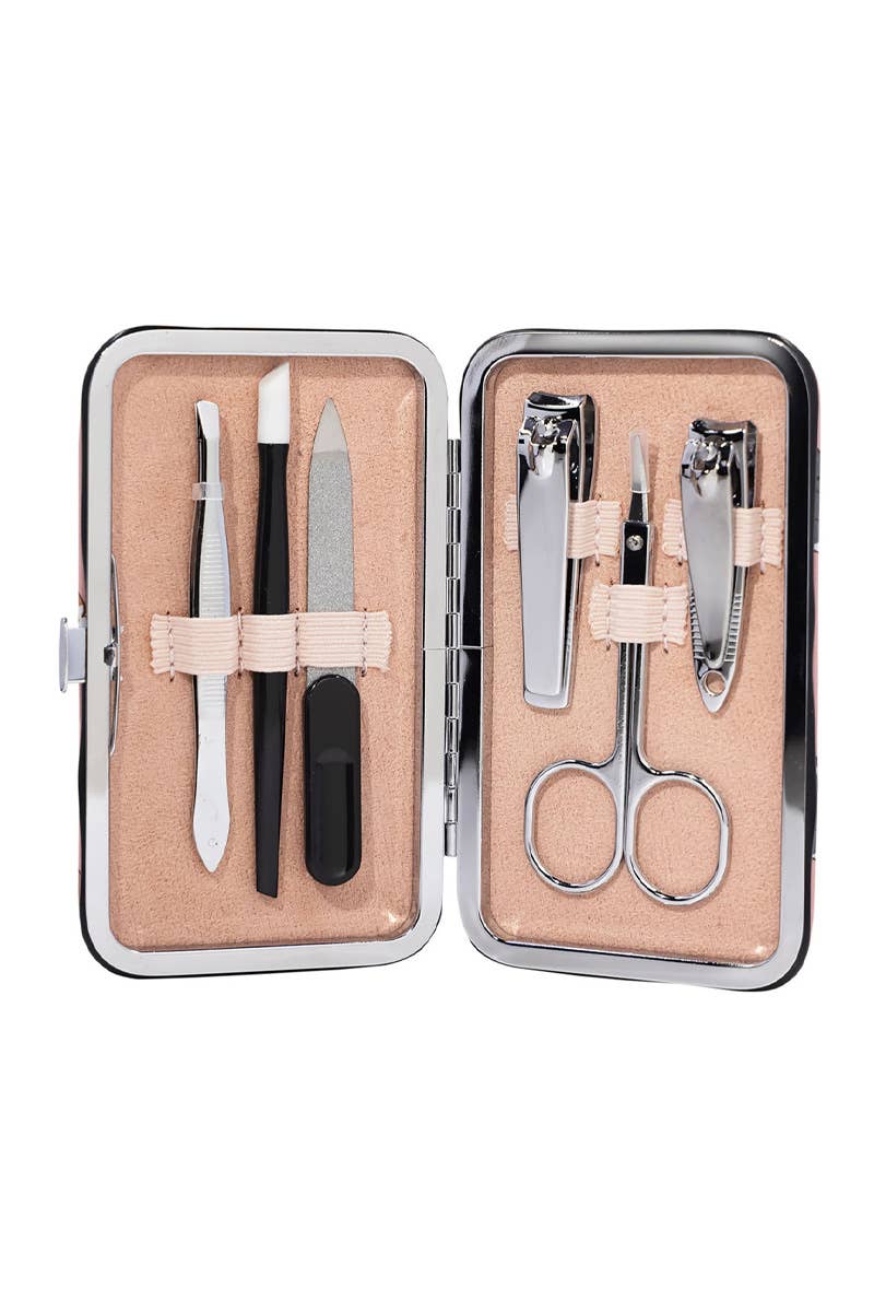 CALA 50957 Manicure Set with Travel Case Dog Print - 6