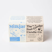 Load image into Gallery viewer, Fresh Laundry - Rain, Cotton &amp; Vanilla Coco Soy 8oz Candle
