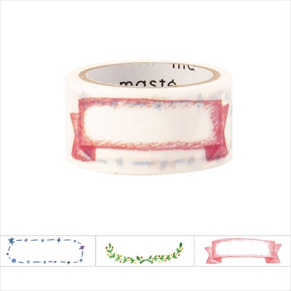 Pre-cut Masking Tape for Diary