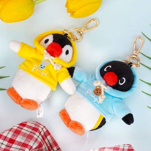 Limited! Pingu & Pinga Hoodie Plush Bag Charm