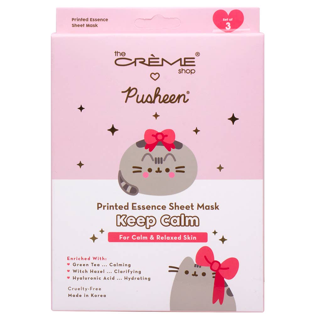 THE CREME SHOP X PUSHEEN KEEP CALM PRINTED ESSEN, PUSK 5350