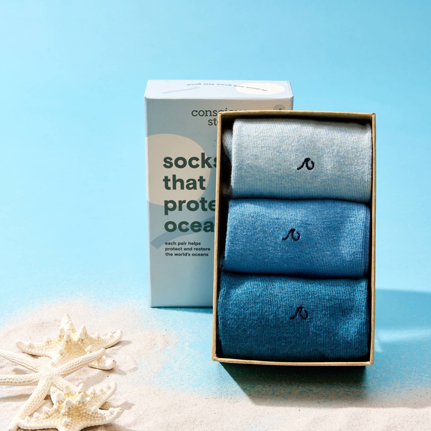 Boxed Set Socks that Protect Oceans