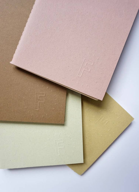 Natural Colours Plain Notebook Series / Nature