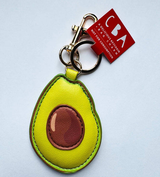 Avocado Bag Charm + Keychain