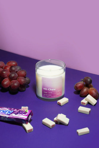 Hii-Chew Grape Candy Soy Wax Candle - Front & Company: Gift Store