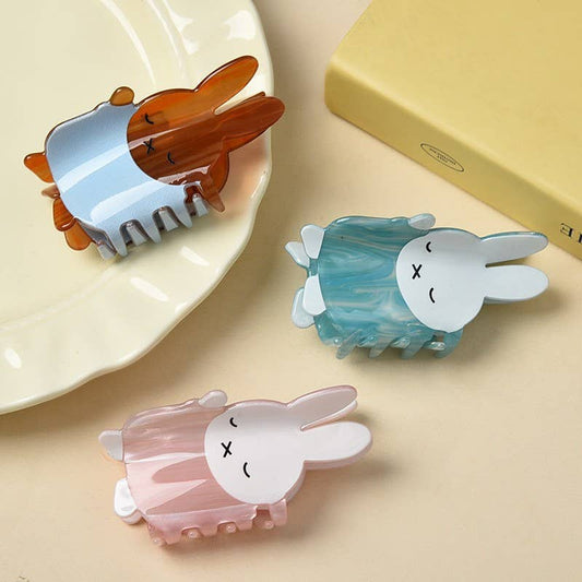Cartoon Bunny Hair Claw, Playful Animal Hair Accessories