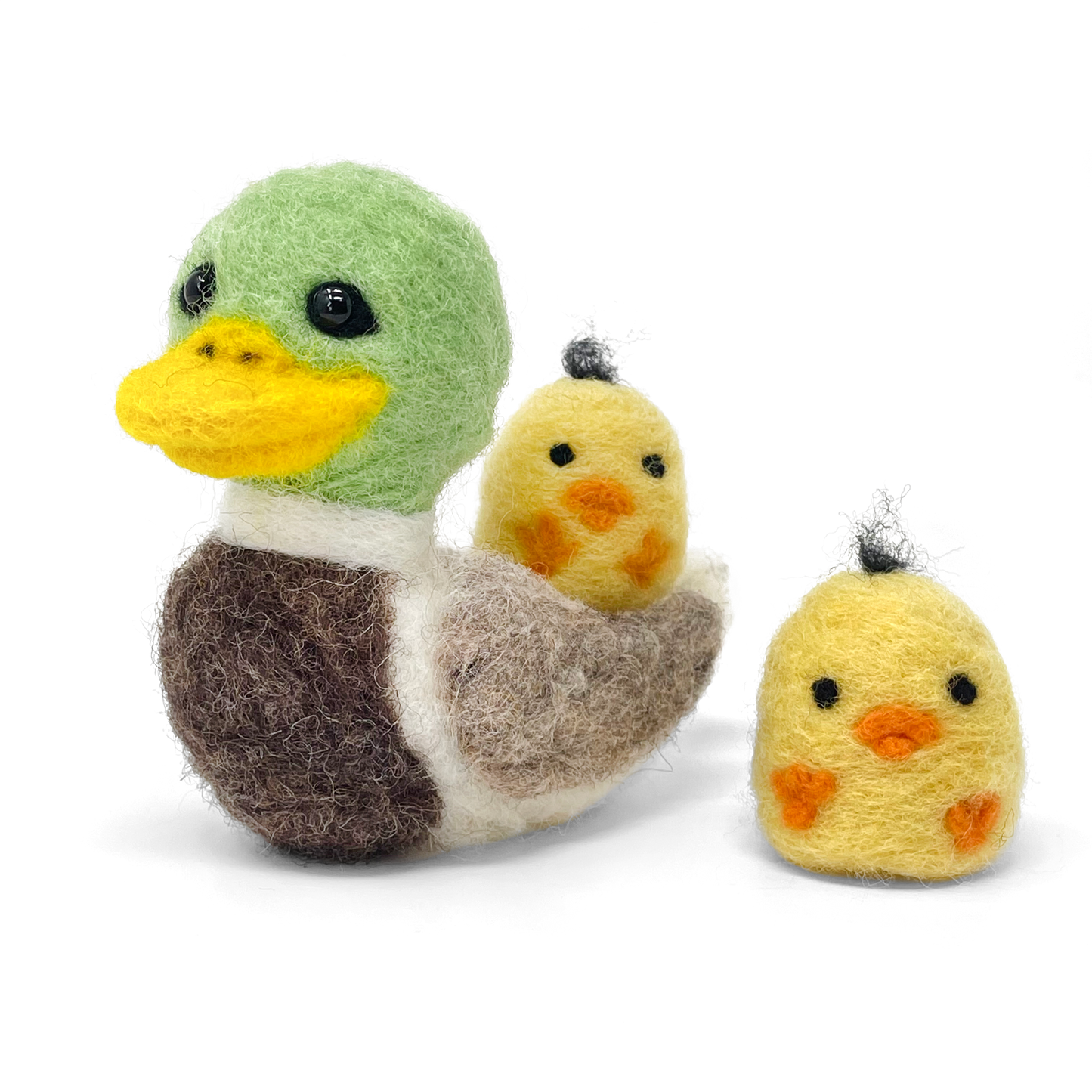 Duck & Ducklings Needle Felting Craft Kit
