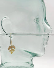 Load image into Gallery viewer, Mini Monstera Leaf Earrings | Rhaphidophora Tetrasperma
