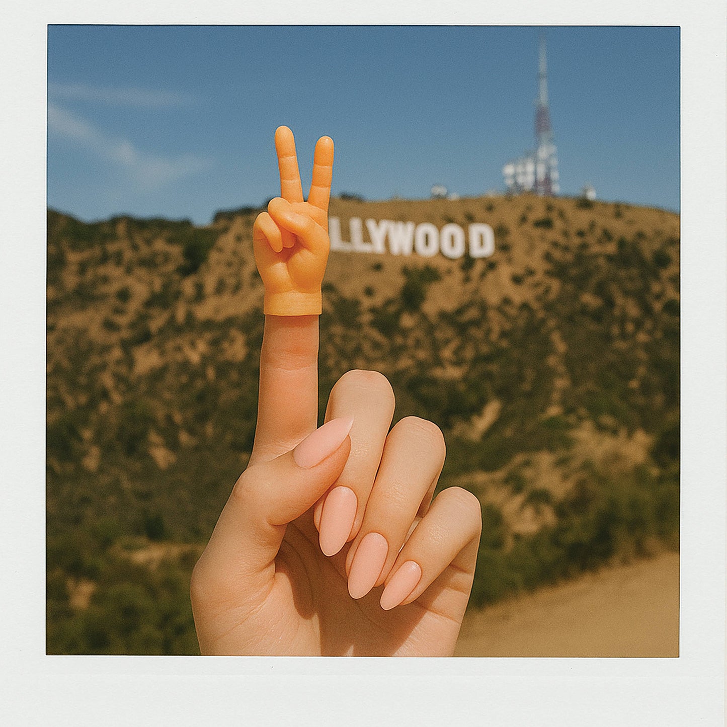 Tiny Hands Peace Sign