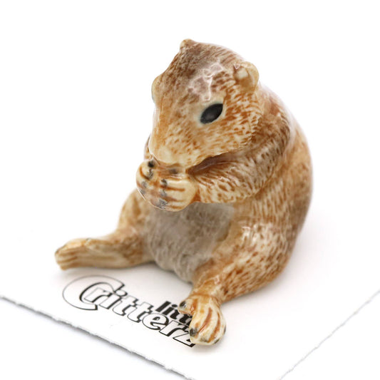 Bark Prairie Dog Porcelain Miniature