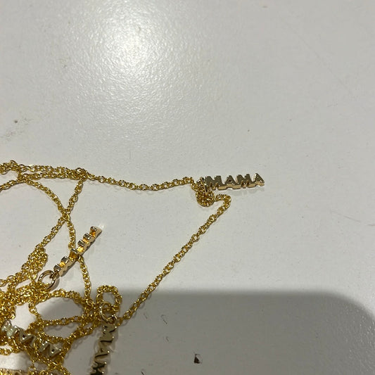 Mama Necklace in Silver or Gold
