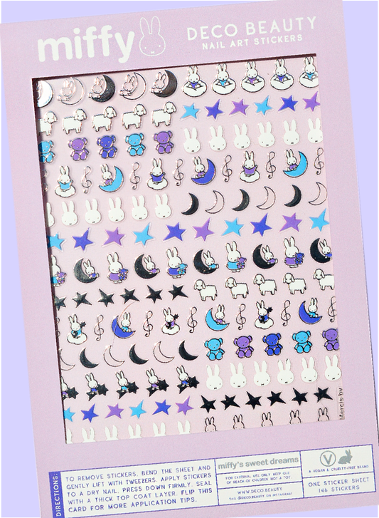Nail Art Stickers - MIFFY'S SWEET DREAMS