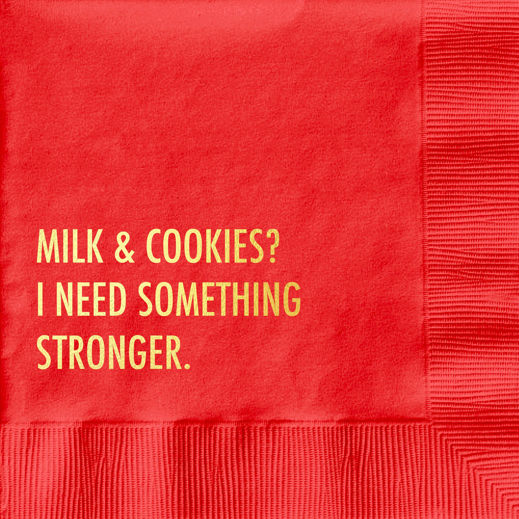 Milk & Cookies Holiday Napkin