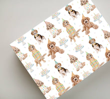 Load image into Gallery viewer, Birthday Dogs Gift Wrap
