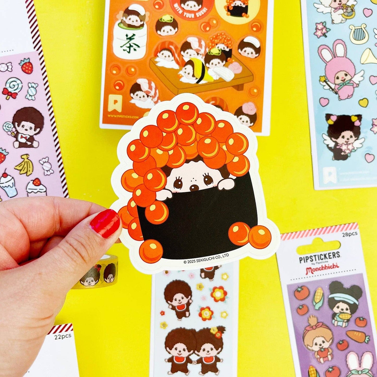 Monchhichi Sushi Scratch 'n Sniff (2ct)