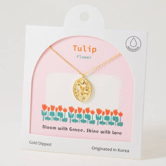 Tulip Bulbs, necklace