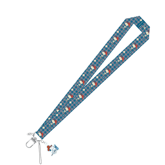 Snoopy Rope Yee Haw Lanyard