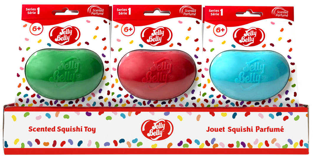 Jelly Belly Hero Bean Squishi Toy Scented