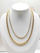 Load image into Gallery viewer, Annabelle - Double row necklace - gold or silver
