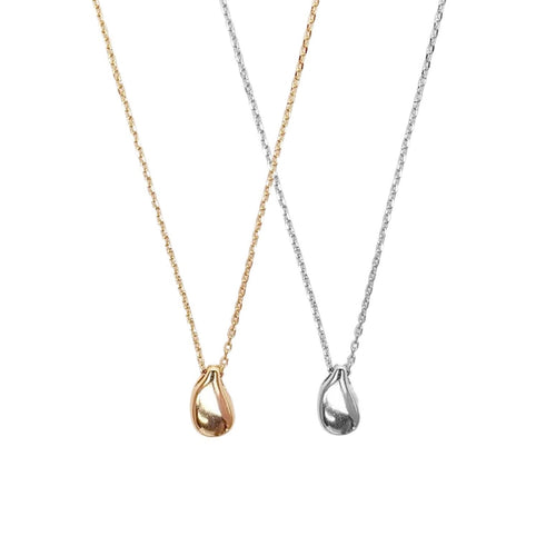 Teardrop Dome Pendant Necklace - Front & Company: Gift Store