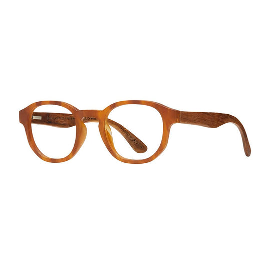 BP20823 Sunset-Matte Brown Marble/Walnut Wood+Blue Light