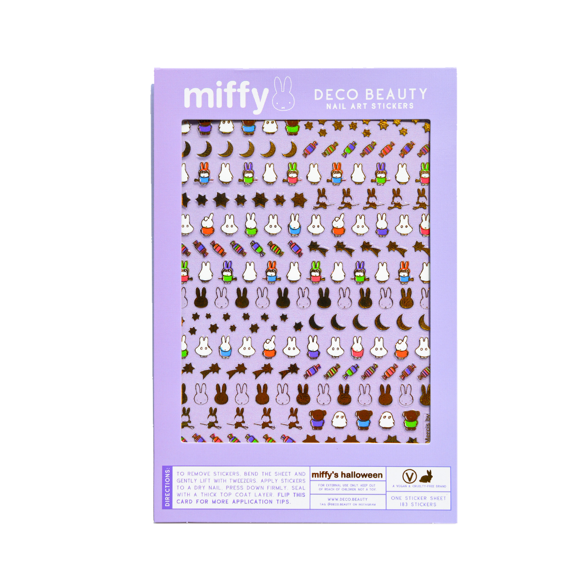 Nail Art Stickers - MIFFY'S HALLOWEEN