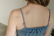 Load image into Gallery viewer, Sagittarius Temporary Tattoos | The Zodiac Collection
