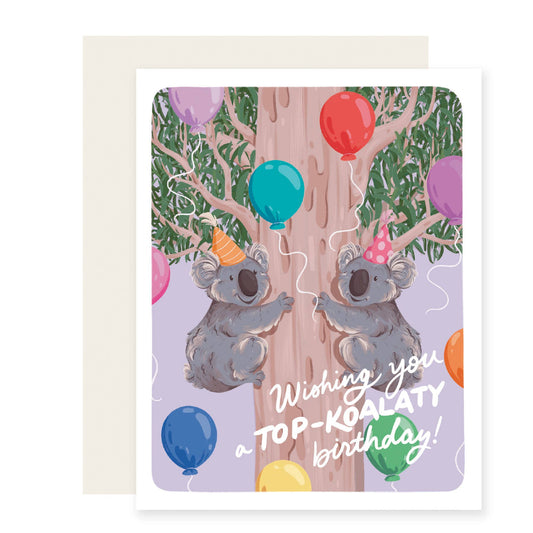Koalaty Birthday | Cute Birthday Card