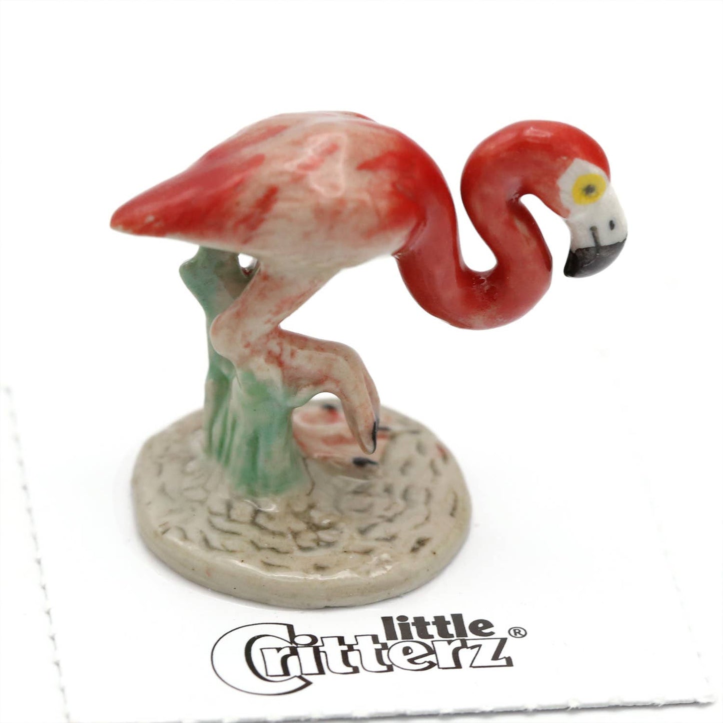 Wade Flaming Porcelain Miniature