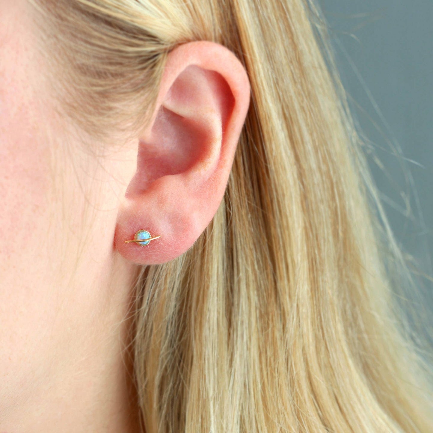 Saturn Stud Earrings