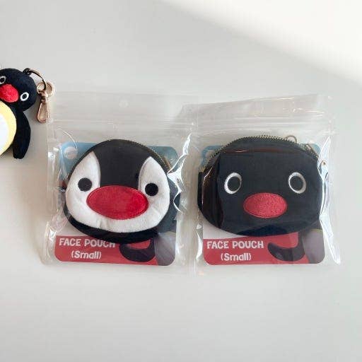 Pingu & Pinga Mini Plush Pouch Keychain