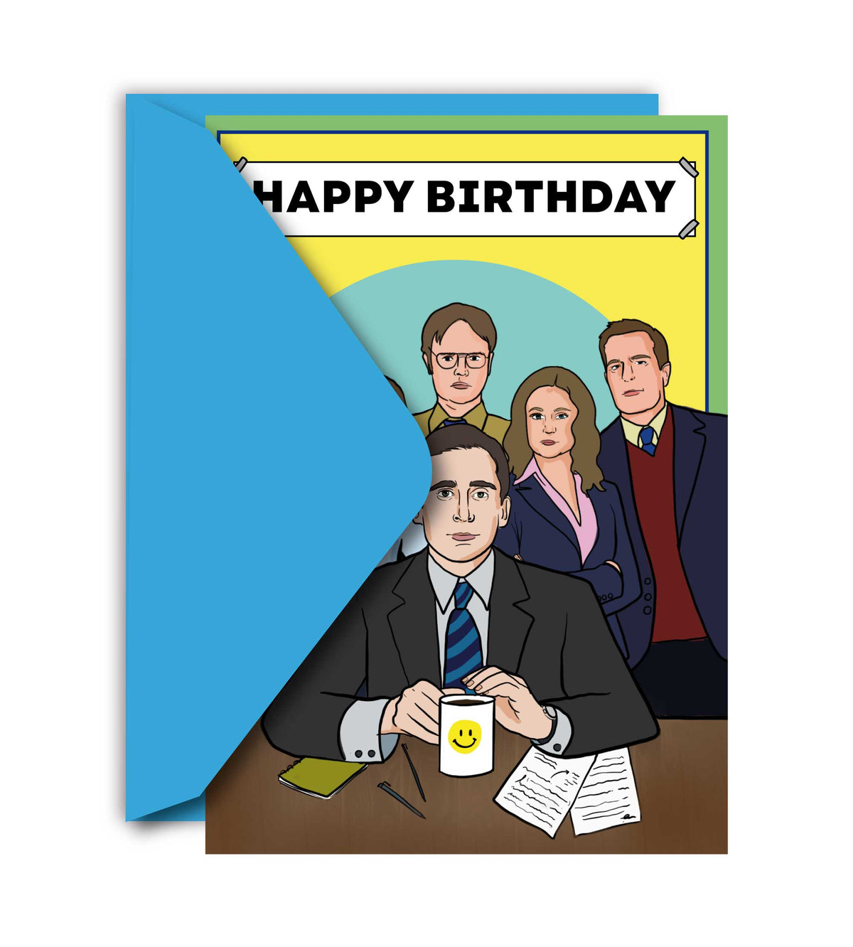 Happy Birthday The Office Funny Greeting Card
