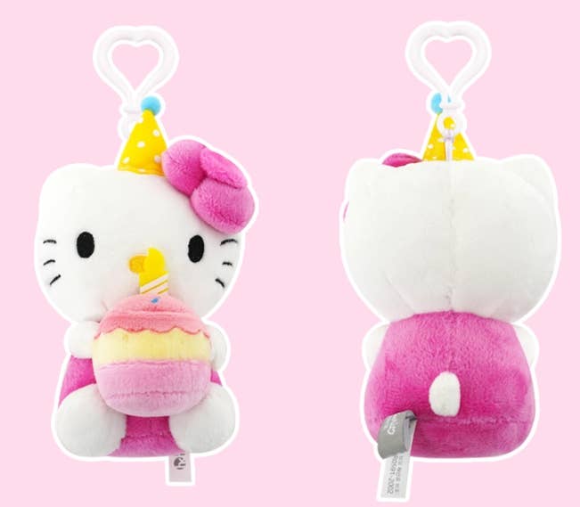 Limited ! Sanrio Party Celebrate Plush Keychain - 13cm