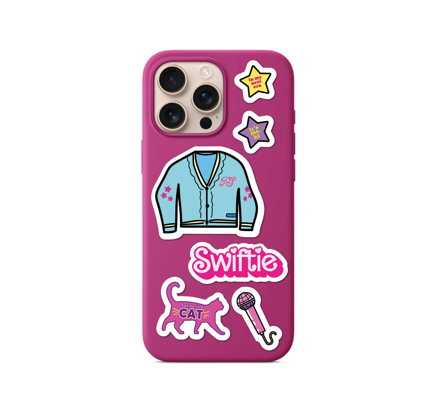 Taylor Shimmer A5 Sticker Sheet