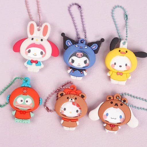 Sanrio Characters - Photo Change! Face Keyring Blind Box
