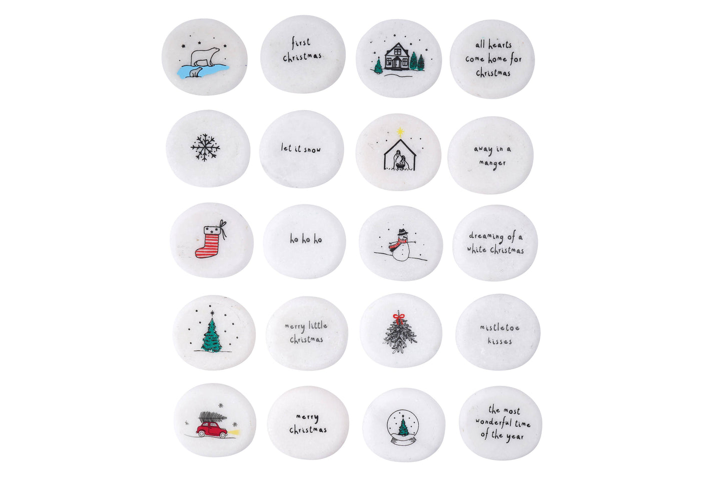 Christmas Pebbles
