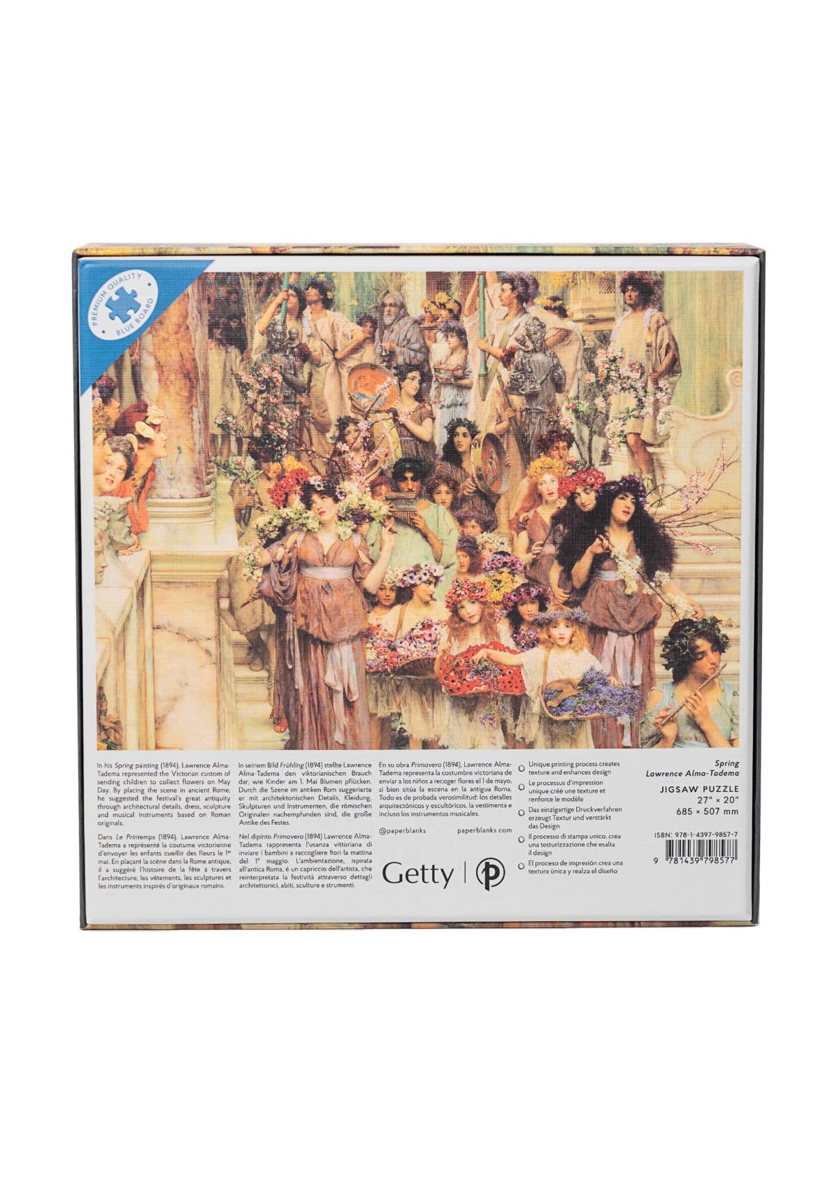 Lawrence Alma-Tadema, Spring, Puzzle, 1000 PC