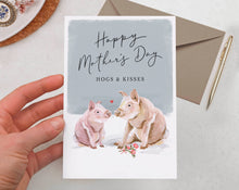 Load image into Gallery viewer, Mother&#39;s Day Card | Mum Card | Cute Pig Greeting Card
