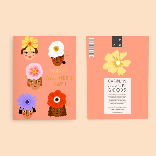 FLORAL MAMAS - Mothers Day Card