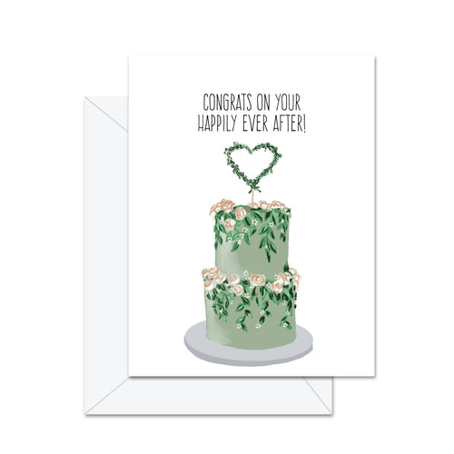 Congrats On Your Happily Ever After! - Greeting Card - Front & Company: Gift Store