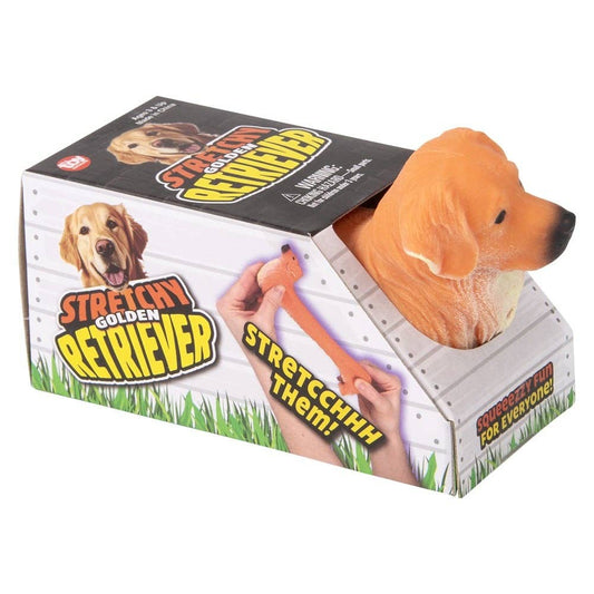 Stretchy Golden Retriever 5.25"