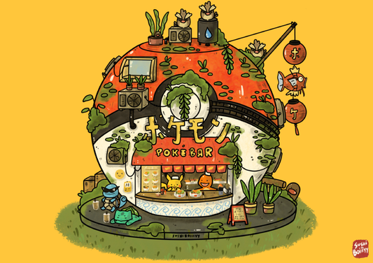 PokeBar Postcard