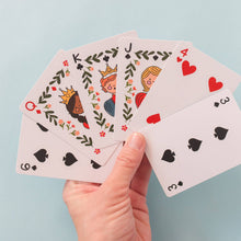 Load image into Gallery viewer, Sky Blue Library Card Deck Of Playing Cards
