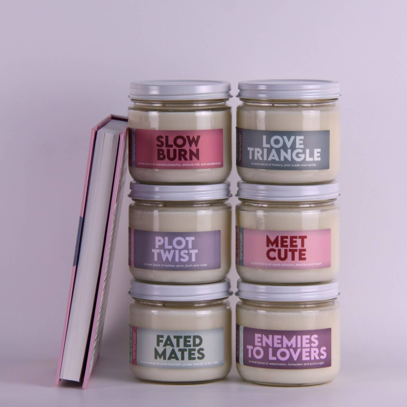 2-Wick #TBR FATED MATES Scented Soy Wax Candle