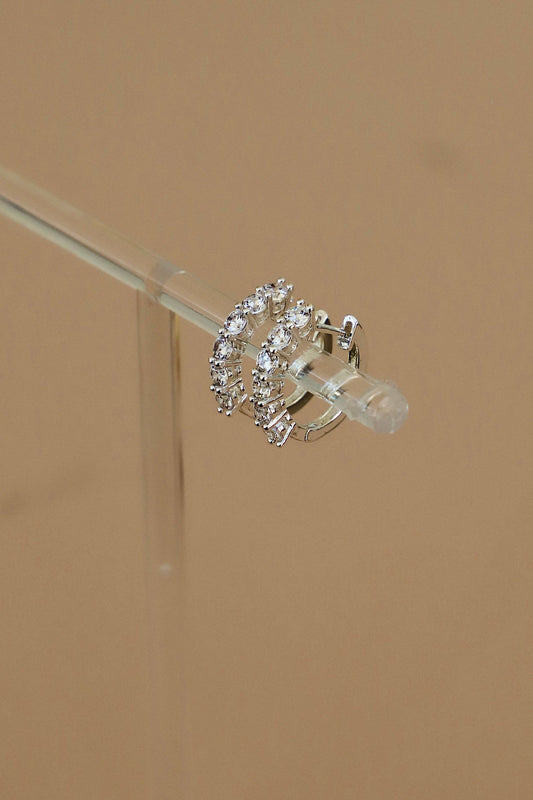 ÉLAN SILVER HOOPS