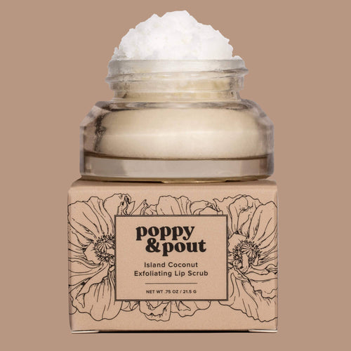 Lip Scrub, Island Coconut - Front & Company: Gift Store