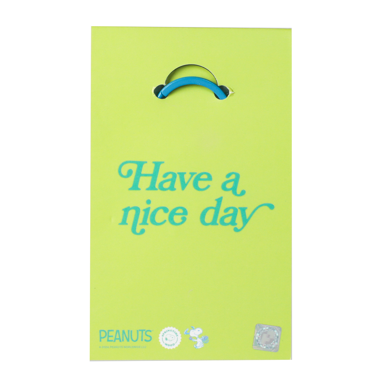 Snoopy Flower Keyclip